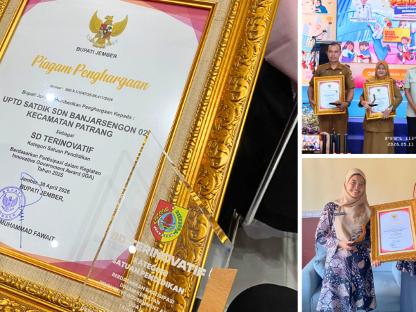 Basenda Raih Predikat Sekolah Terinovatif di Innovative Government Award (IGA) 2025