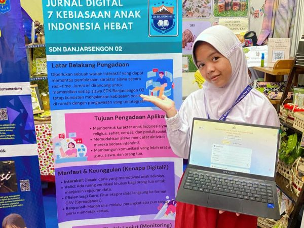 Azkayla Ubah Keresahan Jadi Solusi di Pameran Praktik Baik Jember 2026